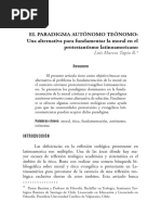 El Paradigma Autonomo Teonomo - Luis Marcos Tapia