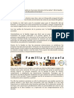 Qué Papel Juega La Familia en El Proceso Educativo de Los Niños