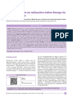 Impact of Lithium On Radioactive Iodine Therapy For Hyperthyroidism