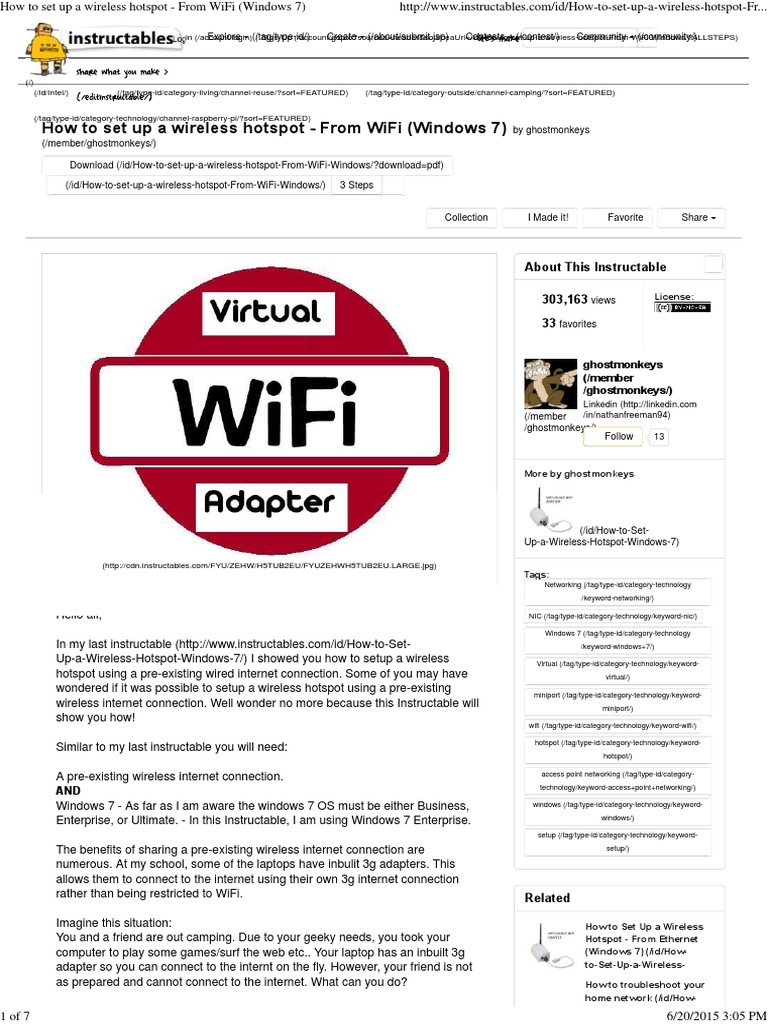 Instruction On Wireless | PDF | Network Interface Controller | Wireless Lan
