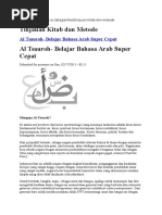 Download BAHASA ARAB Al Tsauroh- Belajar Bahasa Arab Super Cepat by Sukamto Kamto SN302557093 doc pdf