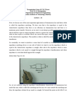 Transmission Lines and E.M. Waves Lec 12