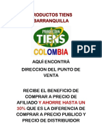 Productos Tiens Barranquilla