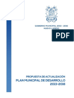 Propuesta Actualizacion PMD 2013 2016