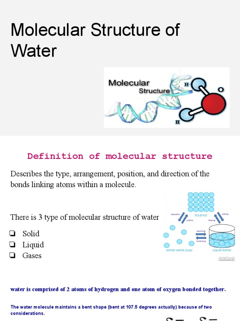 Molecular Structure | PDF