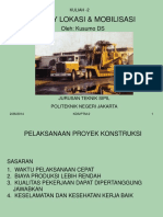 Survey Lokasi & Mobilisasi