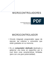 Diapositivas de microcontroladores(uC) 
