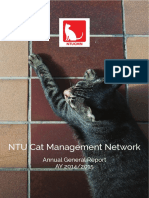 NTU Cat Management Network Annual General Report For Academic Year 2014/2015