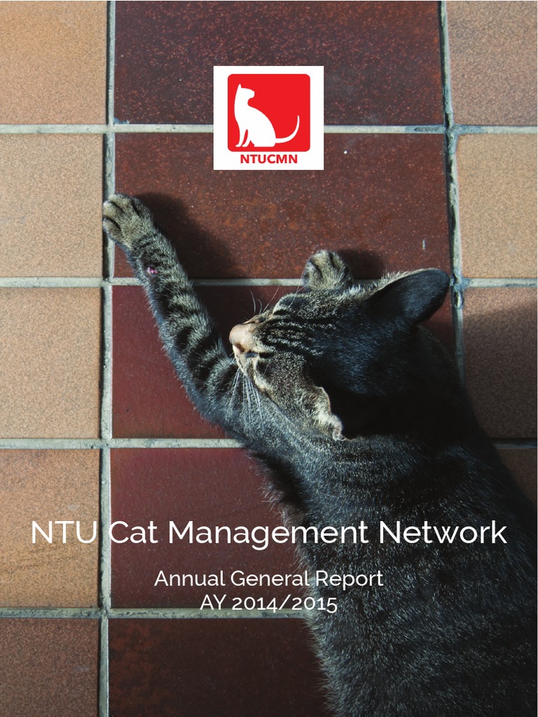 NTU Cat Management Network Report 2014-15 | PDF | Wellness | Medical