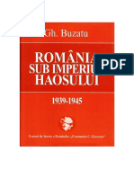 Gheorghe Buzatu - Romania Sub Imperiul Haosului Vol.1