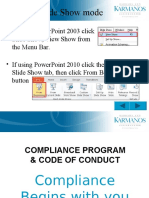 Compliance Program2013