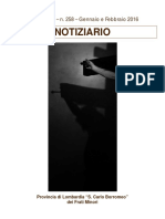 Notiziario 258 - Frati Minori Di Lombardia