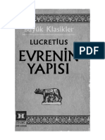 Lucretius EVRENİN YAPISI ( EŞYANIN TABİATI)