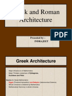 Greek and Roman Architecture Styles