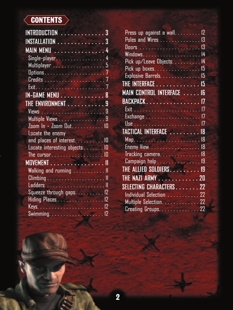 Commandos3 Manual | PDF