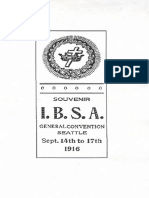 Watchtower: 1916 Bible Students' Convention Souvenir Report - Seattle