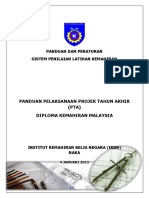 Download Panduan Pelaksanaan Projek Tahun Akhir Pta by Sofwan Juewek SN302653813 doc pdf