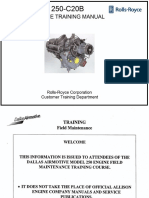 PT6 Training Manual | Gas Compressor | Transmission (Mechanics)