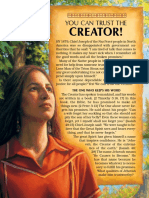 Watchtower: You Can Trust The Creator! - Tract For Native Americans in English - 2007