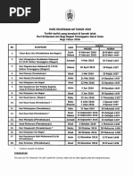 Kalendar Cuti Umum Terengganu 2016