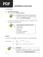 Chapter 1 - Differential Equations