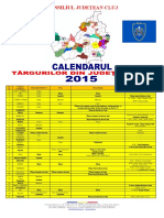 Calendar Targuri 2015