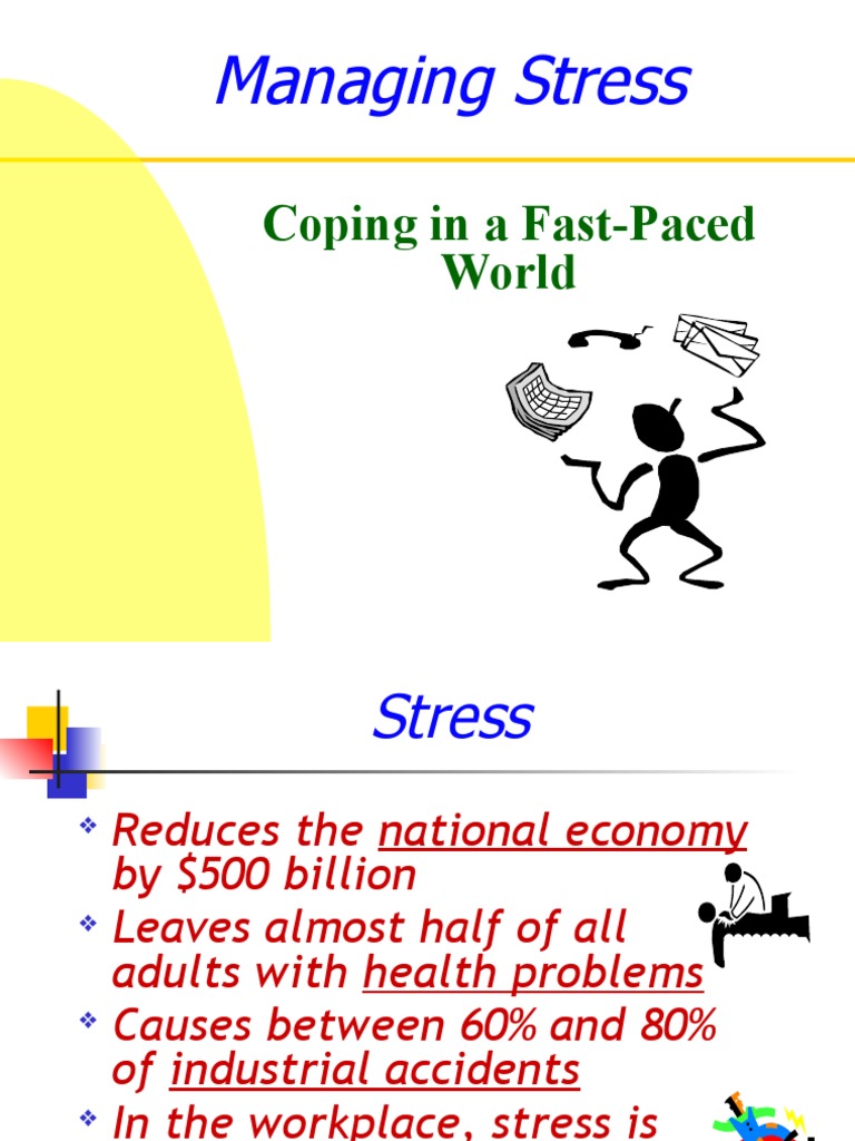 Coping in A Fast-Paced World | PDF | Psychology | Stress (Biology)