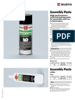 Assembly Paste: High-Performance Solid Lubricating Paste For Assembly and Run-In Lubrication
