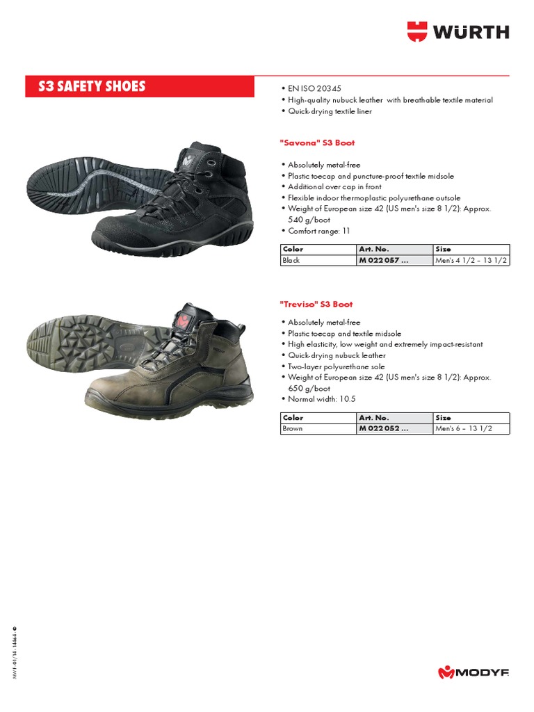 S3 Safety Shoes | PDF