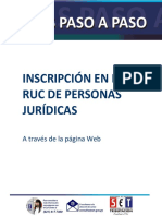 Paraguay - Inscripción en El Ruc Personas Jurídicas