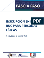 Paraguay - Inscripción en El Ruc Personas Físicas