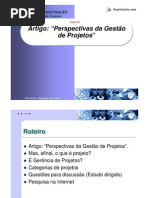 2 - Artigo Perspectivas da Gestão de Projetos