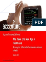 Thedawnofanewagein Healthcare: An Early Look at The Market For Networked Devices in Mhealth