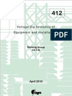 Voltage Dip Immunity of Equipment and Installations