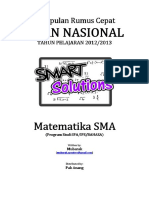 Kumpulan SMART SOLUTION Mathematics by Mubarak Spentwo