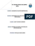 Unidad 5 Sistema de Control Por Áreas de Responsabilidad.