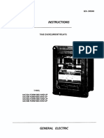 GE Time Overcurrent Relay