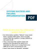 5. Success and Failure Implementation