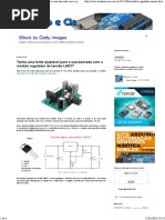Tenha Uma Fonte Ajustável Com o Módulo Regulador de Tensão LM317
