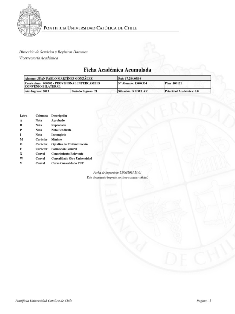 Certificado Uc PDF | PDF | Ciencias sociales | Relaciones personales ...