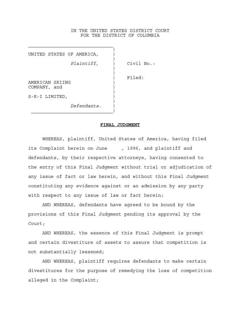 Plaintiff final judgment pdf federal rules of civil procedure
