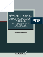 Régimen Laboral de Los Trabajadores Públicos, GJ 64p.
