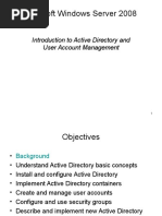 Active Directory and User Management