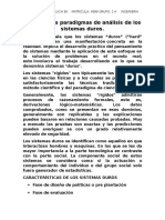 Describir Los Paradigmas de Análisis de Los Sistemas Duros