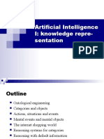 Artificial Intelligence I: Knowledge Repre-Sentation