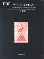 Apocrypha 5 1994 Livre De La Revelation Evangile Selon Matthieu