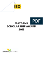 MBB Scholarship 2015