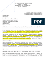 IMSS Chiapas Caso ACV 71 años