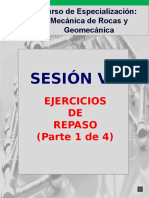 Sesion Vi - Mecánica de Rocas-Ejercicios de Repaso - 1 - de - 4