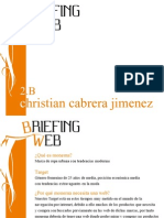 Christian Cabrera Briefing